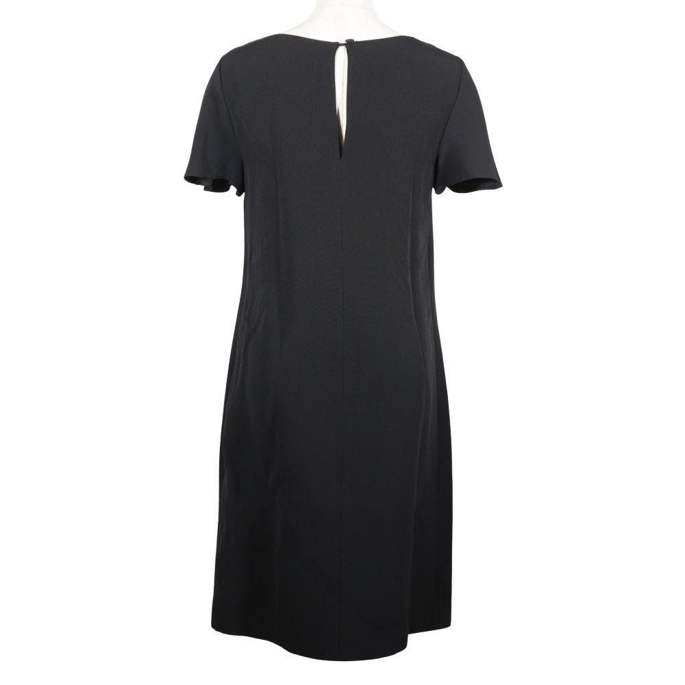 PRADA Backhaul one piece Short sleeve black Rayon Women Used