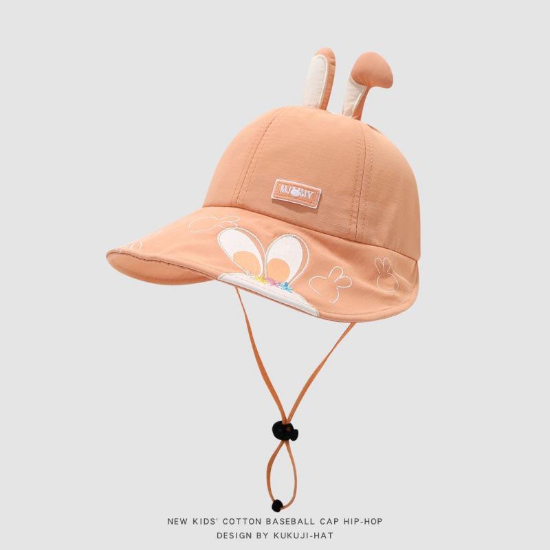 Children's Cute Cartoon Duckbill Sun Hat - Large Brim Sun Protection Baseball Cap for Girls