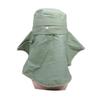 Women Summer Sun Hat Solid Color Fisherman Cap Ladies Visors High Quality Anti-UV Wide Brim Neck Protection Sunshade Hats