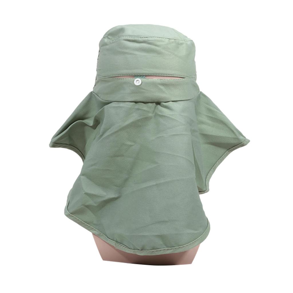 Women Summer Sun Hat Solid Color Fisherman Cap Ladies Visors High Quality Anti-UV Wide Brim Neck Protection Sunshade Hats