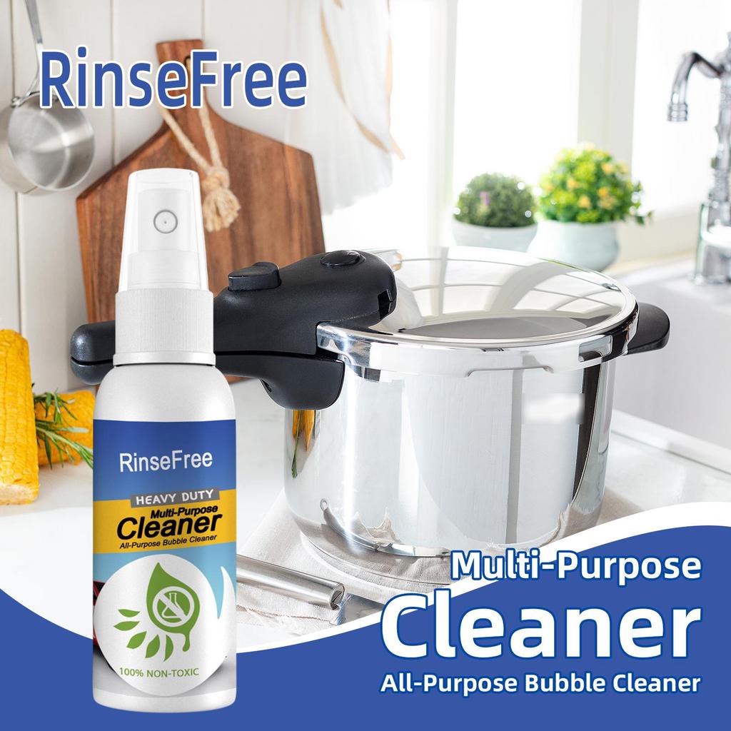 JUE FISH Kitchen Degreaser: Multi-Purpose Oil Stain Cleaner for Cookware & Stovetops