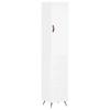 VidaXL High Buffet White 34.5x34x180 Cm Engineered Wood 3198953