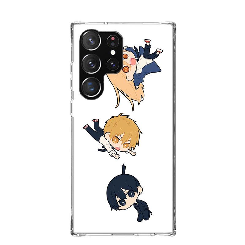 C-Chainsaw Mans Cute Phone Case For Samsung Galaxy S26 S25 Edge S24 S23 FE S22 Ultra S21 Plus S20 + Fundas Cover Coque Galaxy S2