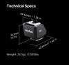 Godox TTL Hot Shoe Riser for and Cameras 30mm Height Increase Angle Adjustment with Direct and Jumping Reduces Lens Shadows Compatible with Godox