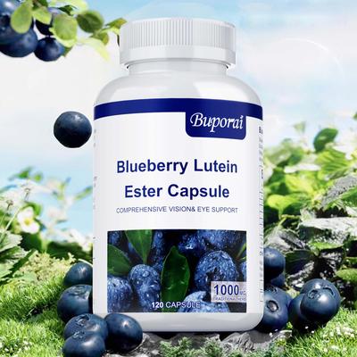 Blueberry Lutein Ester Capsules: Relieves Eye Fatigue, Blocks Blue Light, Gently Nourishes the Eyes; Suitable for Both Men and Women.