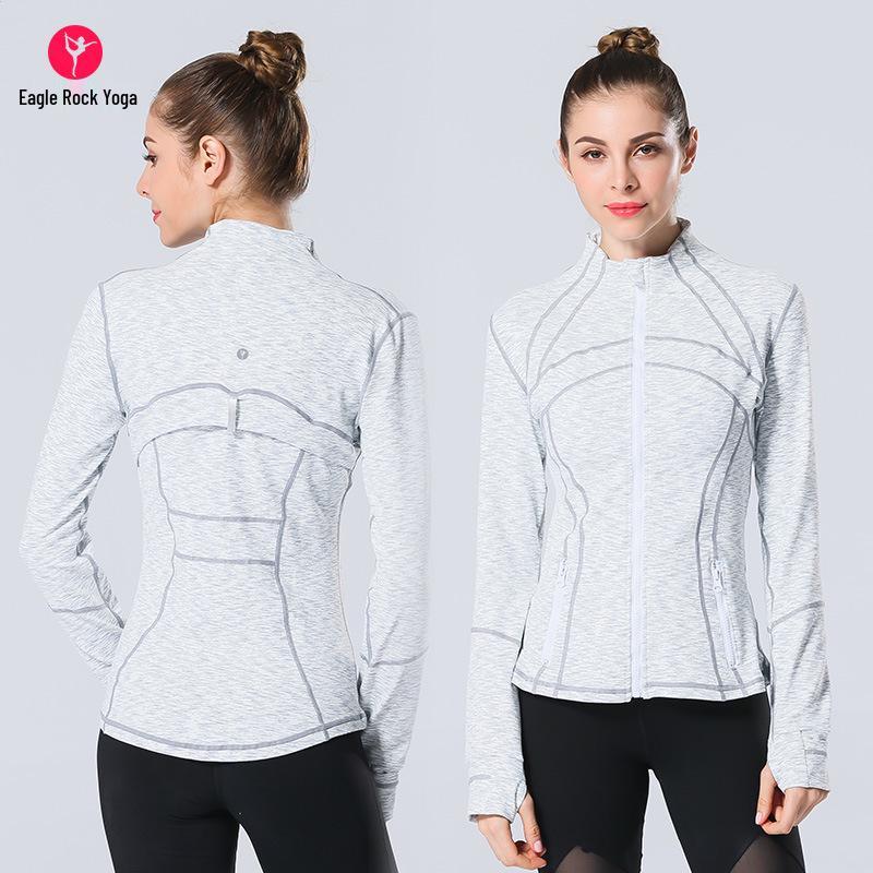 Women's Swift Speed Quick-Dry Stand Collar Sport Jacket for Yoga, Running, and Dance