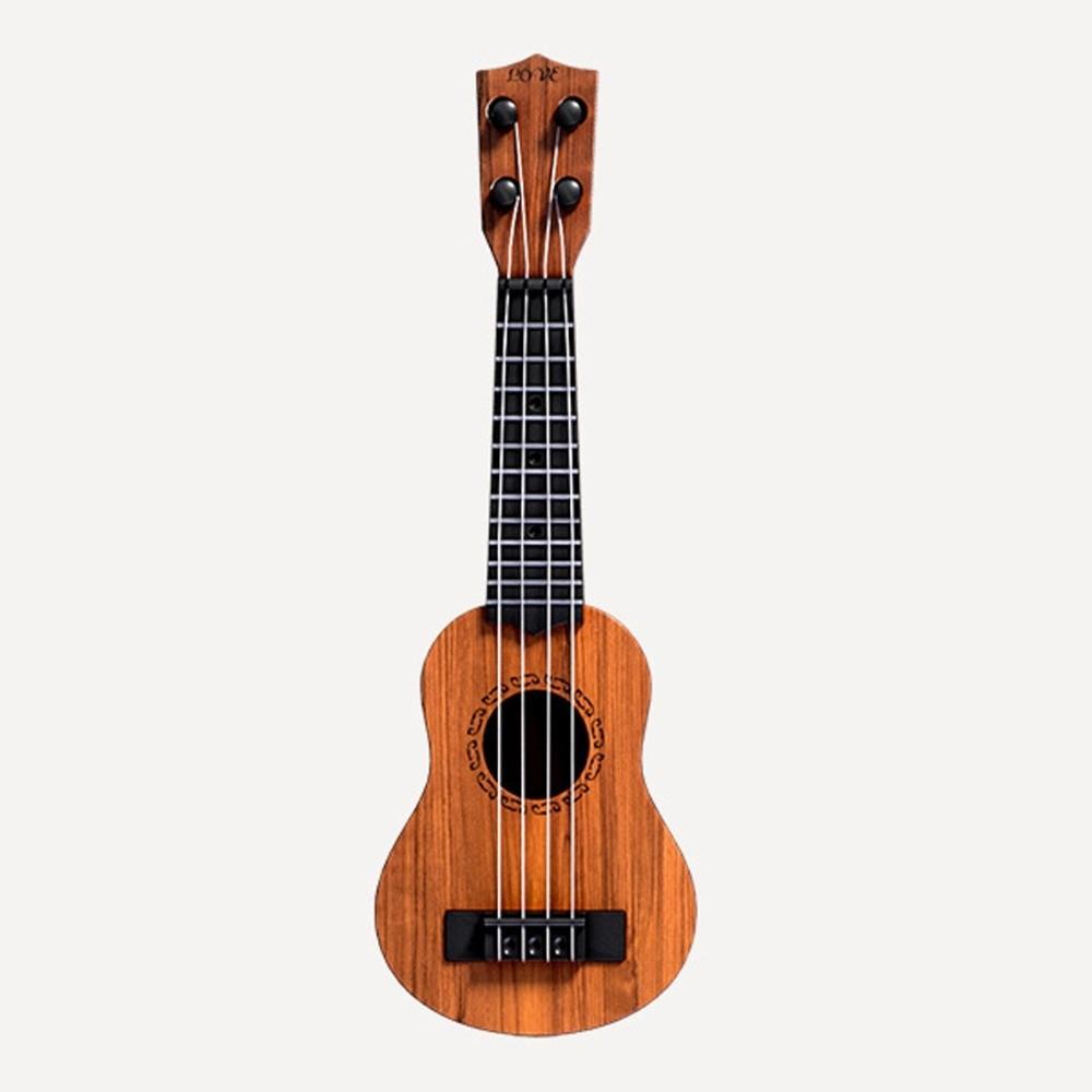 4 Strings Simulation Ukulele Toy Adjustable Knob Kids Musical Toys Beginners