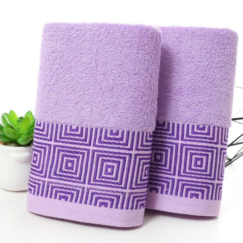 Soft Absorbent Towel with Large Back Lattice