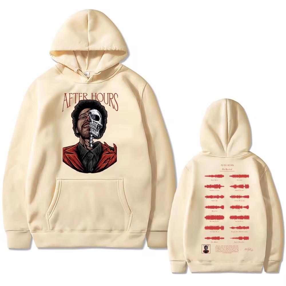 The Weeknd XO Alben Print Sweatshirt Unisex Softstyle Vintage Hip Hop Kleidung Hoodies Herrenmode Übergroße Pullover Hoodie