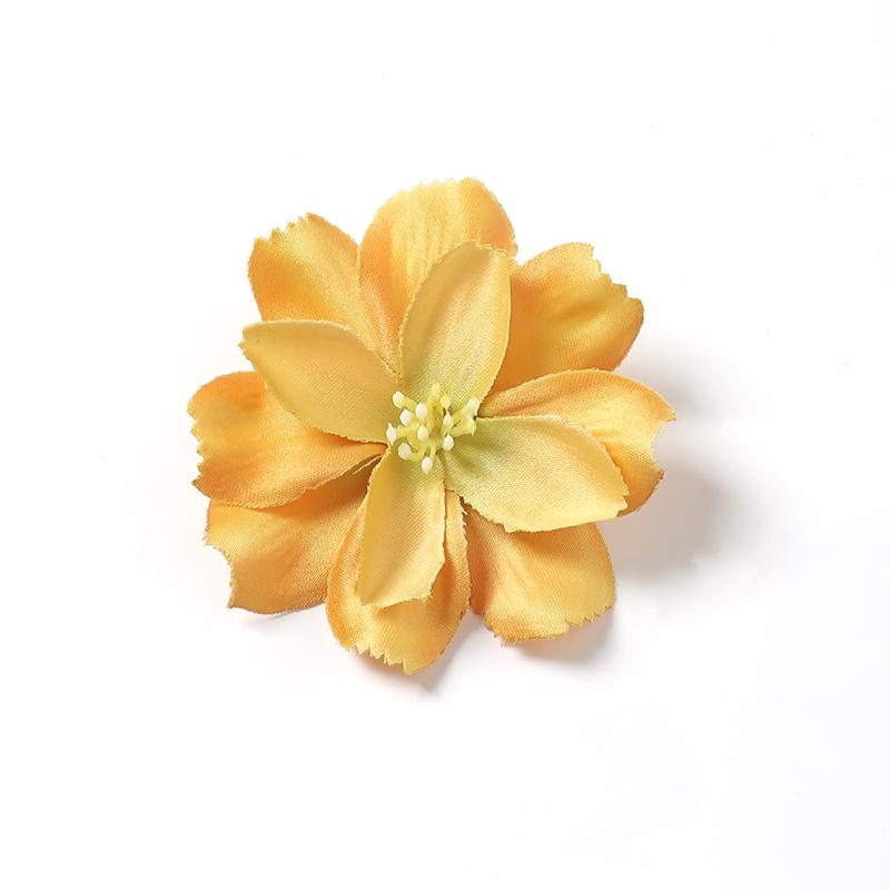 5/10Pcs Silk Artificial Flowers Head 6.5CM Fake Flowers for Home Room Decor Wedding Decoration DIY Garland Gifts Accessories