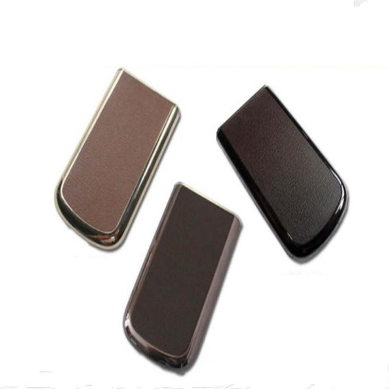 Leather Metal Battery  Back Cover for