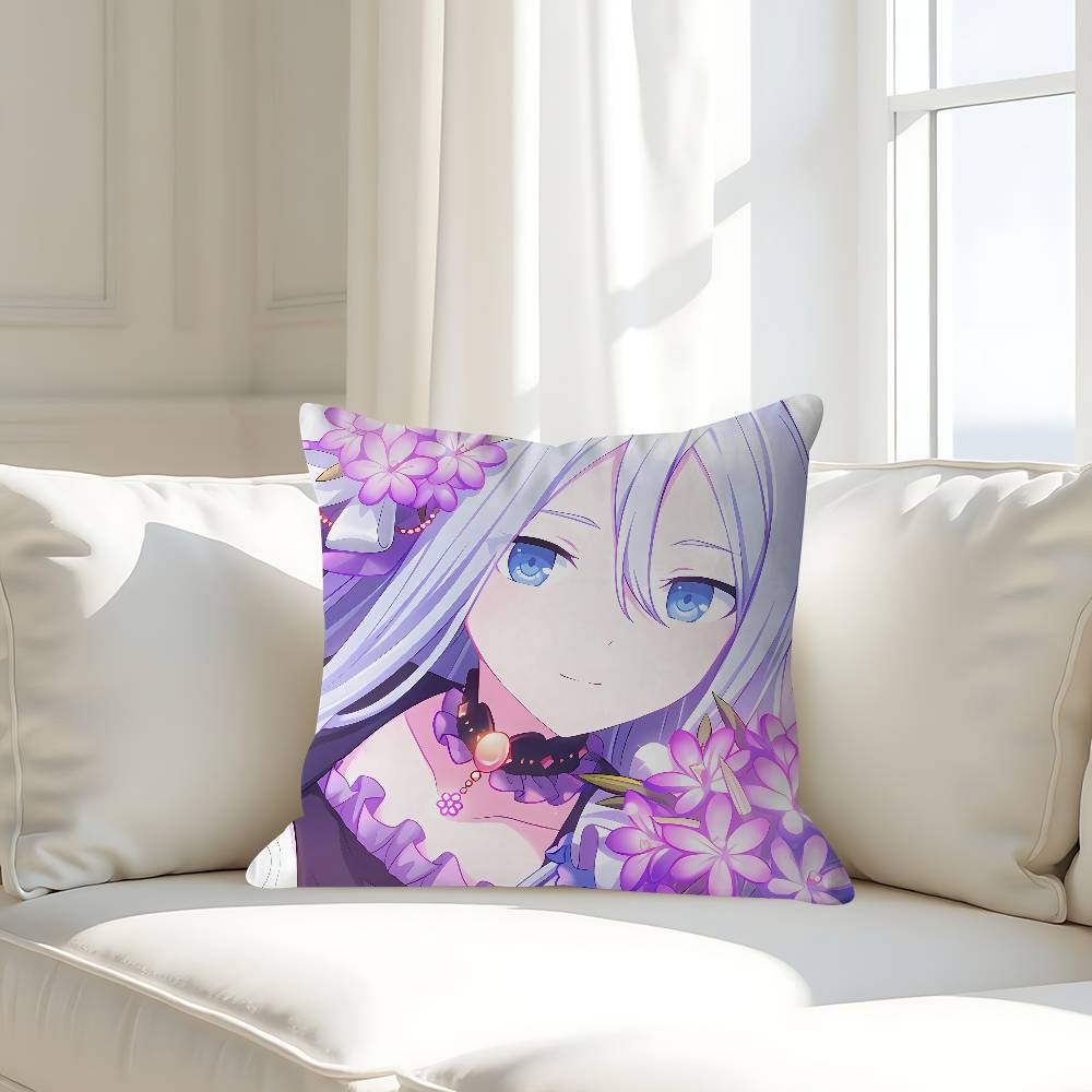 Project SEKAI Yoisaki Kanade Pillow Case Removable Washable Cushion Cover – All-Season Soft Linen