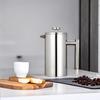 Cafetera de 350 ml/600 ml Cafetera de Prensa Francesa Acero Inoxidable Doble Pared Aislada Cafetera