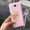 Soft TPU Case For Samsung J7 J5 J3 2016 Phone Case Flower Printed Silicone Cute Back Cover For Samsung Galaxy J3 J5 7 2016 Funda