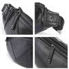 waist waist shoulder black Artisan-made pouch, bag, bag, crossbody, men's, unisex,