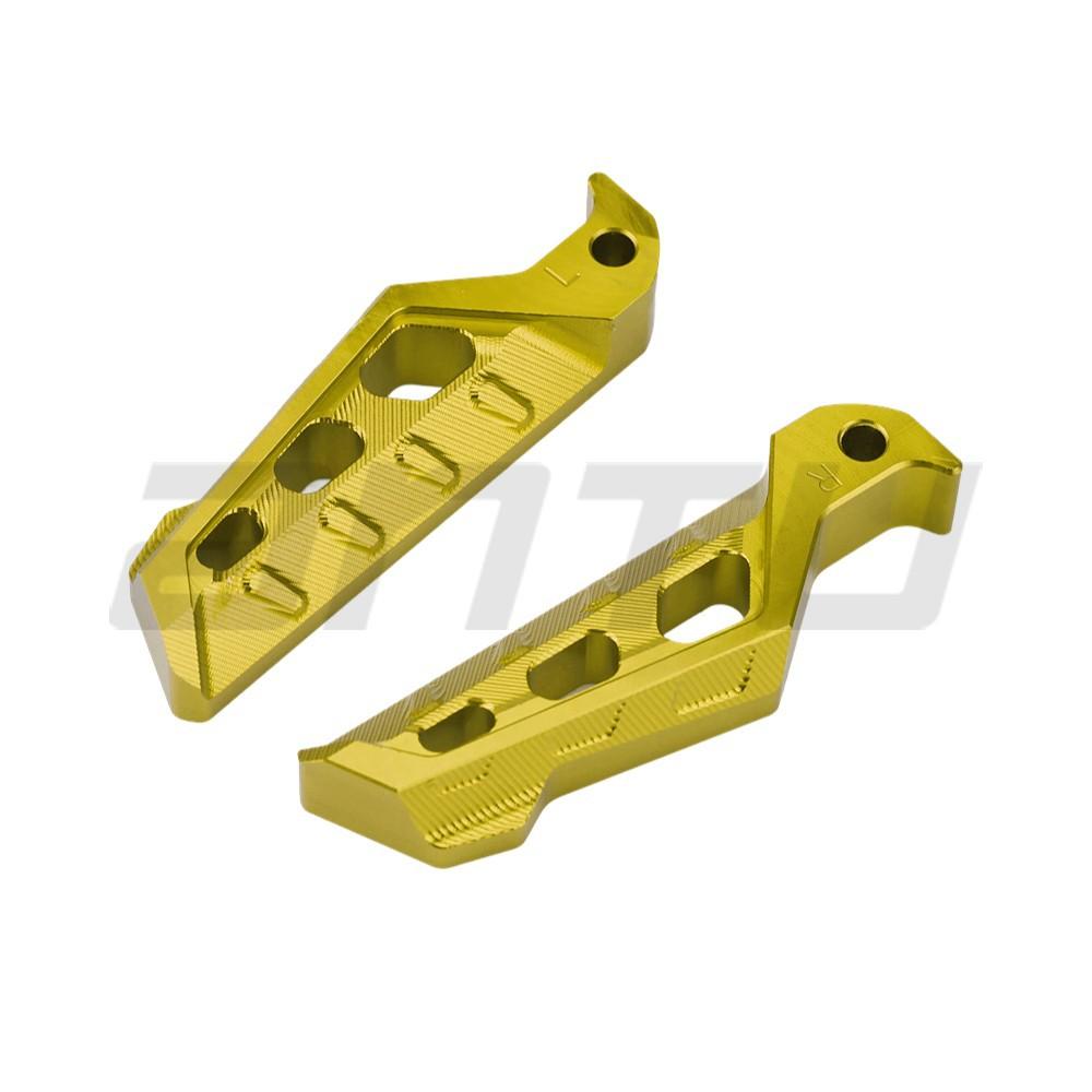 

Suitable Yamaha NMAX155 Rear Foot Pedal Modification AEROX155 Anti-skid NVX Left Right Footrest Accessories золотий