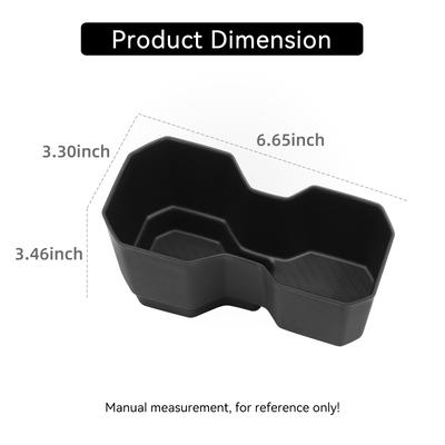 For Renault Dacia Duster 2025-2026 Central Console Water Cup Holder Drinks Holder Storage Box Car Interior Accessories