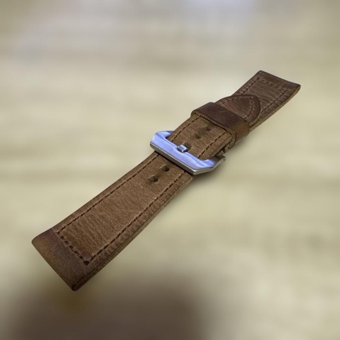 Used Genuine leather 26mm width watch strap Horween leather watch strap