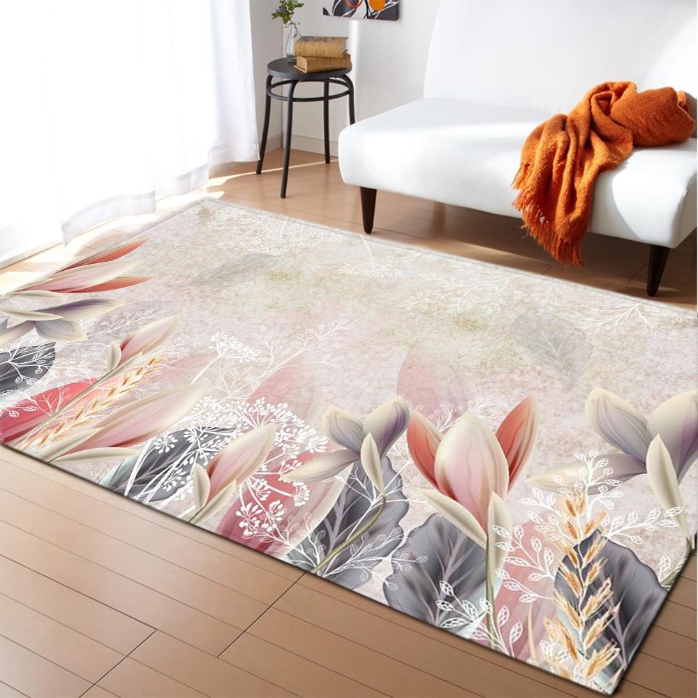 Fresh 4D Living Room Carpet Bedroom Dining Room Floor Mat