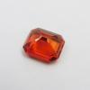 12.00 Ct Natural Orange CERTIFIED Sapphire Earring Size Emerald Loose Gemstone