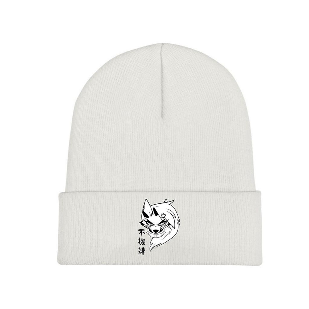 Helluva bossLoona Octavia Comedy Knitted Hat for Women Unisex Beanies Winter Hats Manga Cute Hip Hop Caps