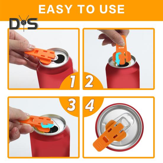 2ks přenosný otvírák na sklenice Odolný ruční otvírák na pivo šetřící práci Kuchyňský nástroj na odstraňování sklenic