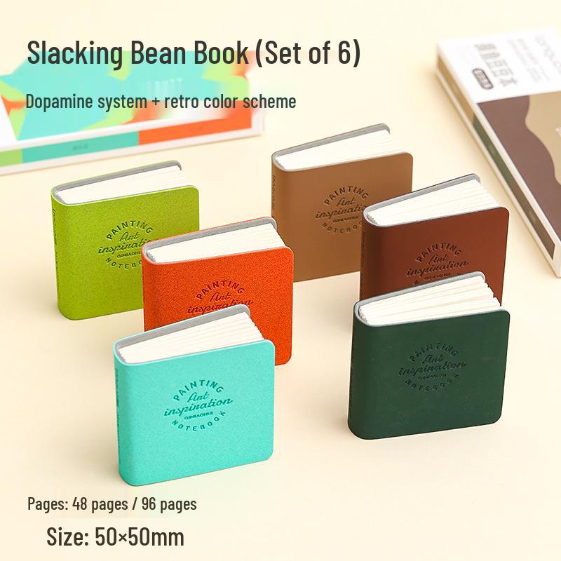 Blue Fruit Acrylic Cardstock Drawing & Doodling Mini Watercolor Pocket Book with Thickened Blank Pages