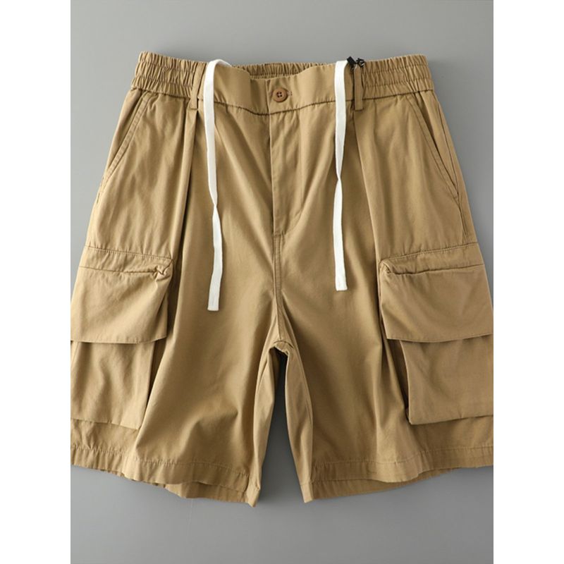 Simple Fashion Brand Cotton Casual Export Parka Shorts