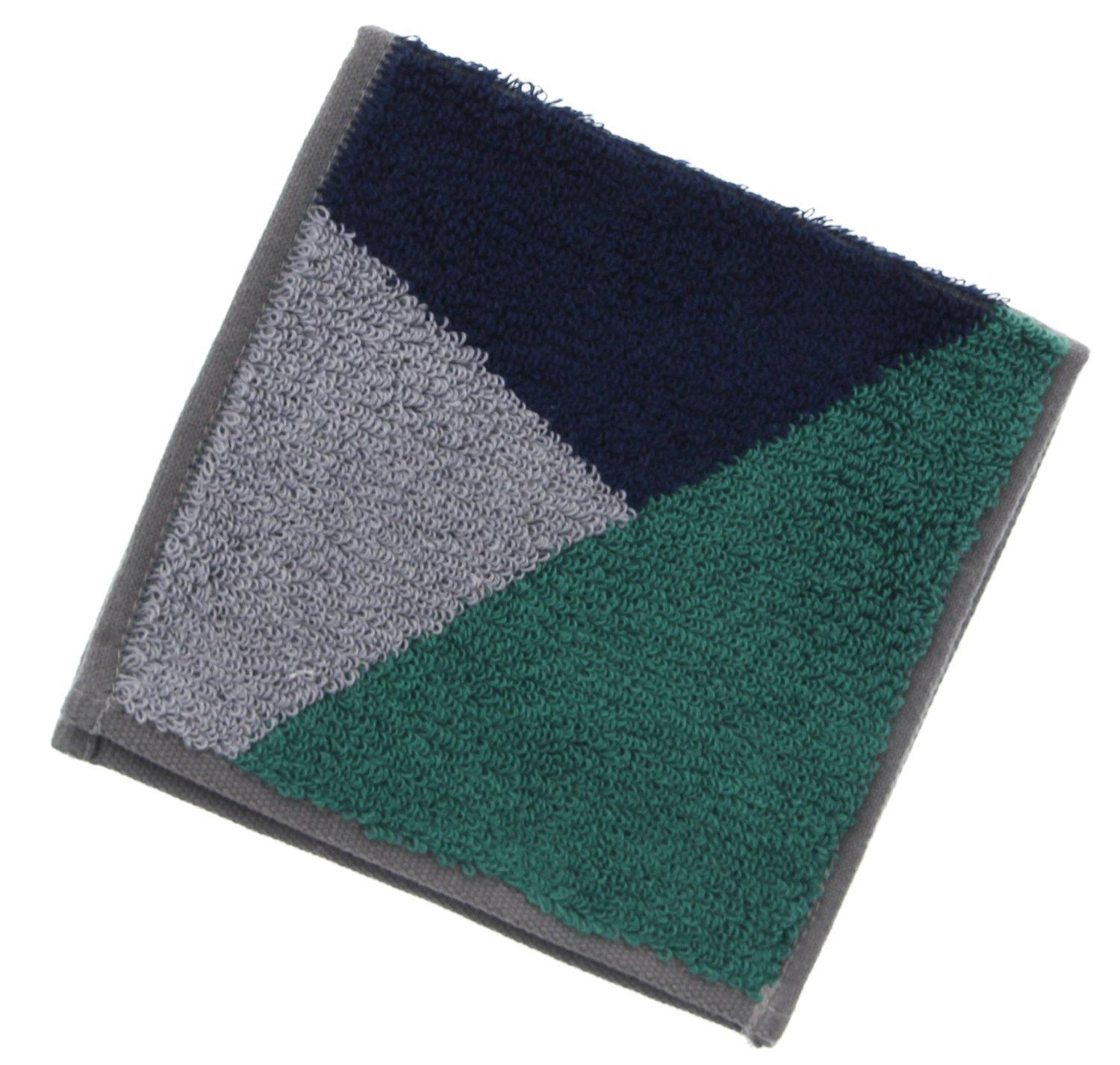 

Tanaka Sangyo Imabari Towel, Green, Approx. 25 x 12.5 cm, Half TowelHandkerchief, Otta 17-24