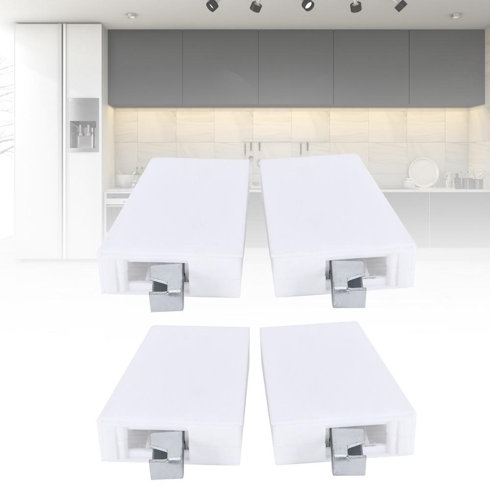 4pcs Sturdy Cabinet Hanger Bracket Adjustable Wall Hanging Bracket Kitchen Cupboard
