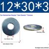 Galvanized Flat Metal Washer Spacer M3-M60