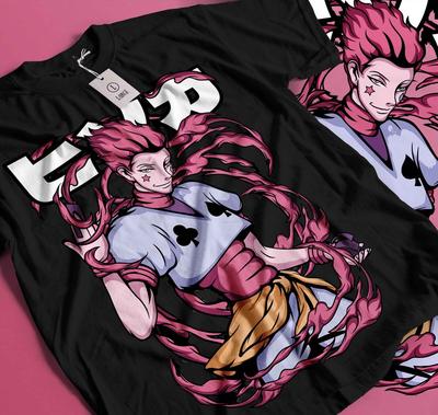 Hisoka Hunter x Hunter T-shirt Gon Killua Neferpitou Anime Manga Maglietta Regalo 209