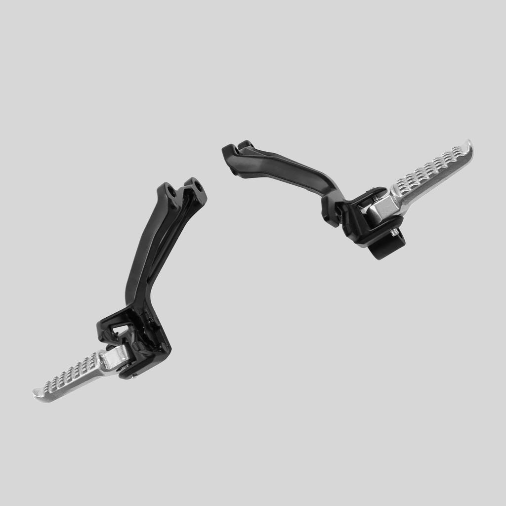 Motorcycle Rear Passenger Footrests Footpegs Brackets For Kawasaki Z900 2017-2024