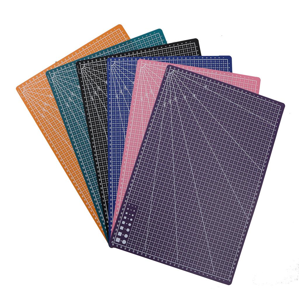 A3/A4 Cutting Mat Single Side Patchwork Cut Pad for Workbench Patchwork Sewing Manual DIY Knife Engraving Leather Cutting Board