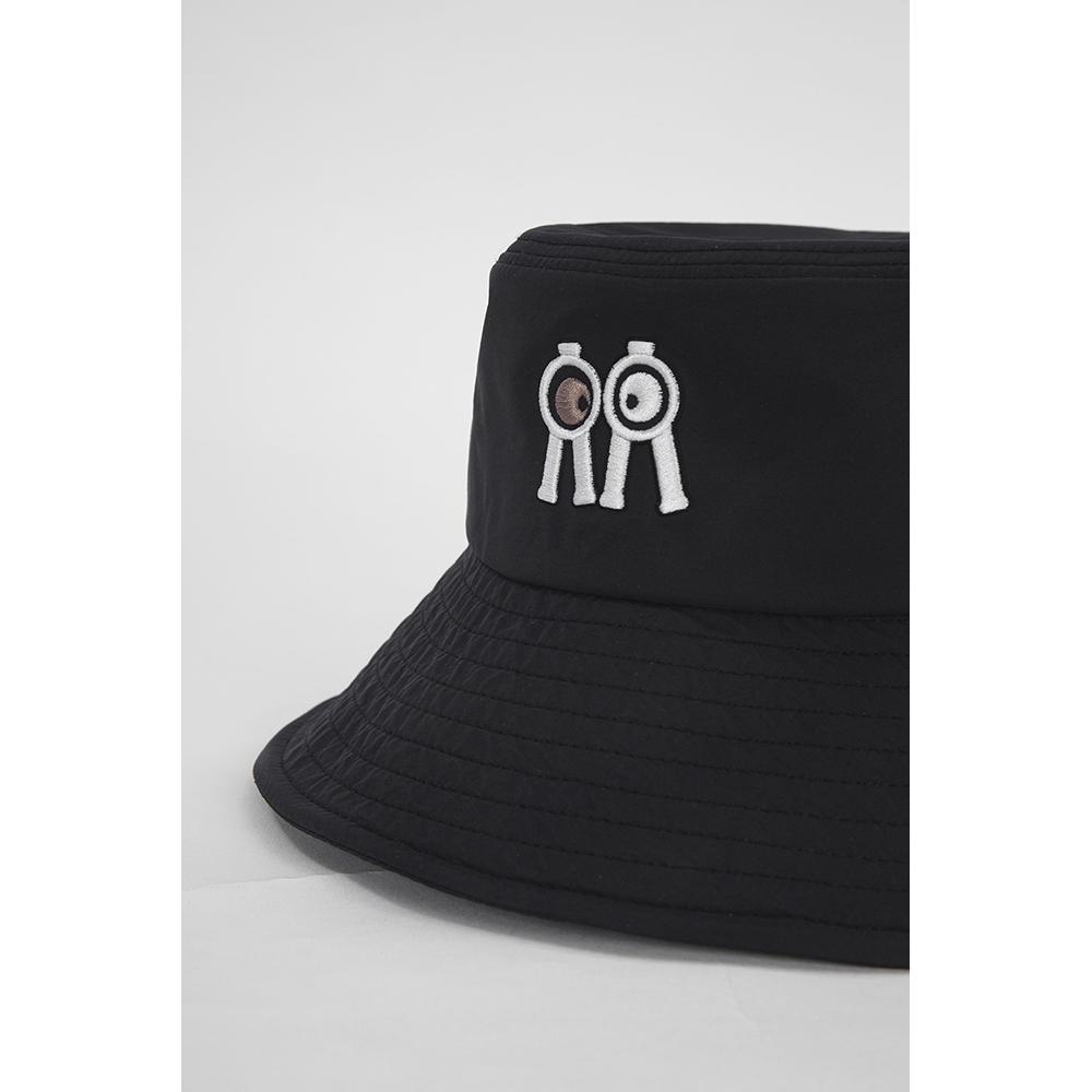 ROLLINGROLLEYE Bucket Hat Black White Brown Eye
