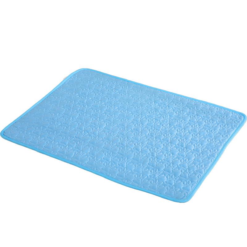 Non-Slip Summer Cooling Ice Pad for Pets: Ice Silk Sofa Cushion for Dogs and Cats