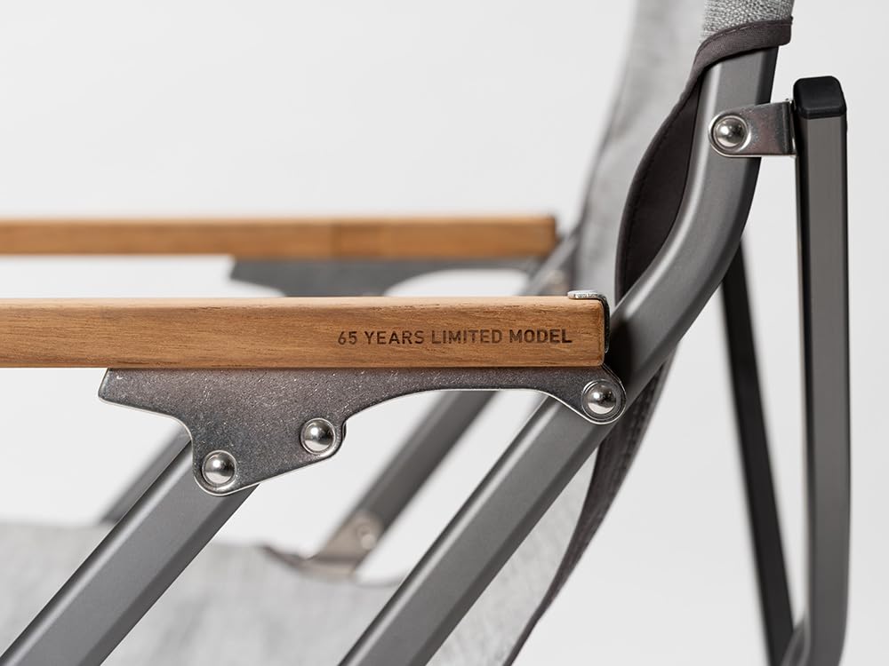 Snow Peak 65th Anniversary Limited Low Chair 30 Melange Grey Stůl/Židle LV-091-65