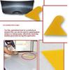 Car Window Tinting Tools Yellow Squeegee Glass Window Film Headlight Film Triangular Squeegee