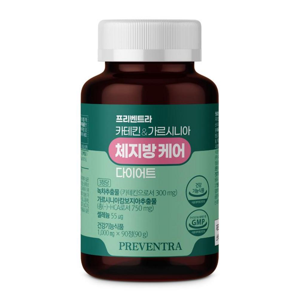 Preventra Catechin & Garcinia Body Fat Care Diet Additive-Free Excipient-Free 1 pcs 90 Tablets Ingredients: may be | 1 pcs 90 Tablets