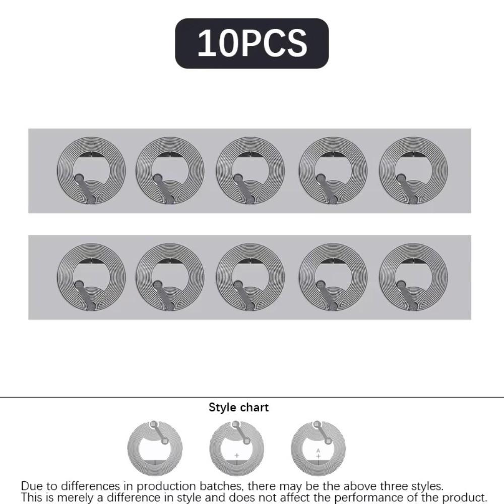 10pcs Wet Transparent NFC Inlay Label Wet Inlay NFC Chip Sticker  Music Wall Application