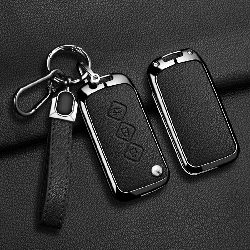 Zinc Alloy Remote Car Key Case for Wuling Hongguang S Baojun 510 730 360 560 RS-5 530 630 Chevrolet AveoTrax Groove Captiva 2024
