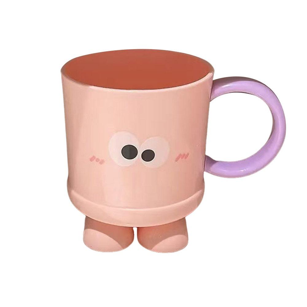 Big Eye Expression Toothbrush Cup Wash Brushing Cup Creative Toothbrush Holder  Household