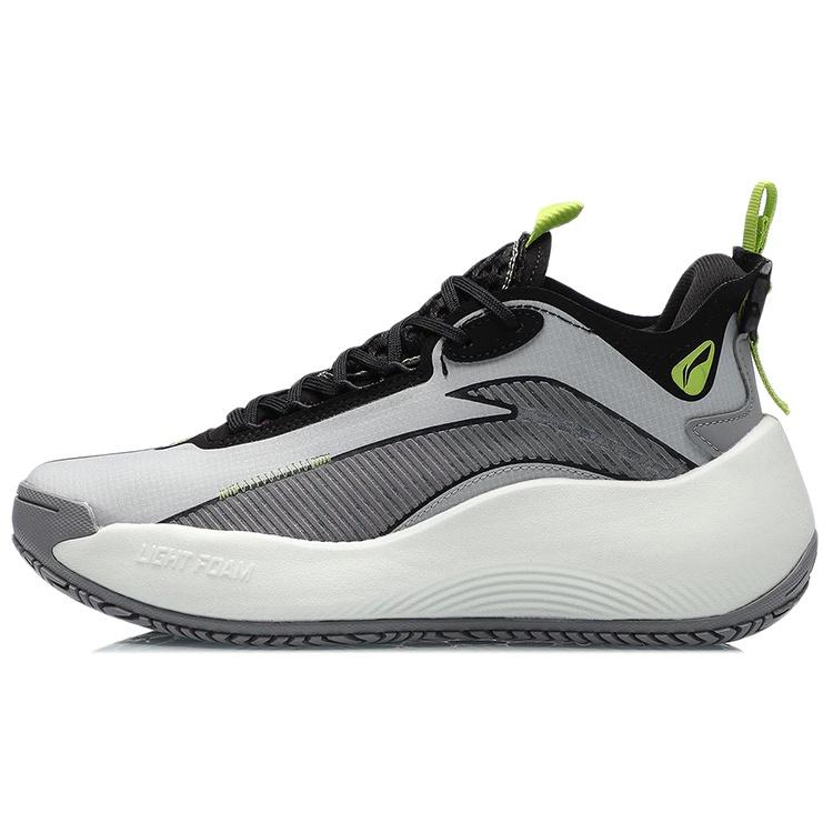 (WMNS) Li-Ning 1 BadFive Street Sole White Grey Green Women s AGBR002-1 EU 35⅔
