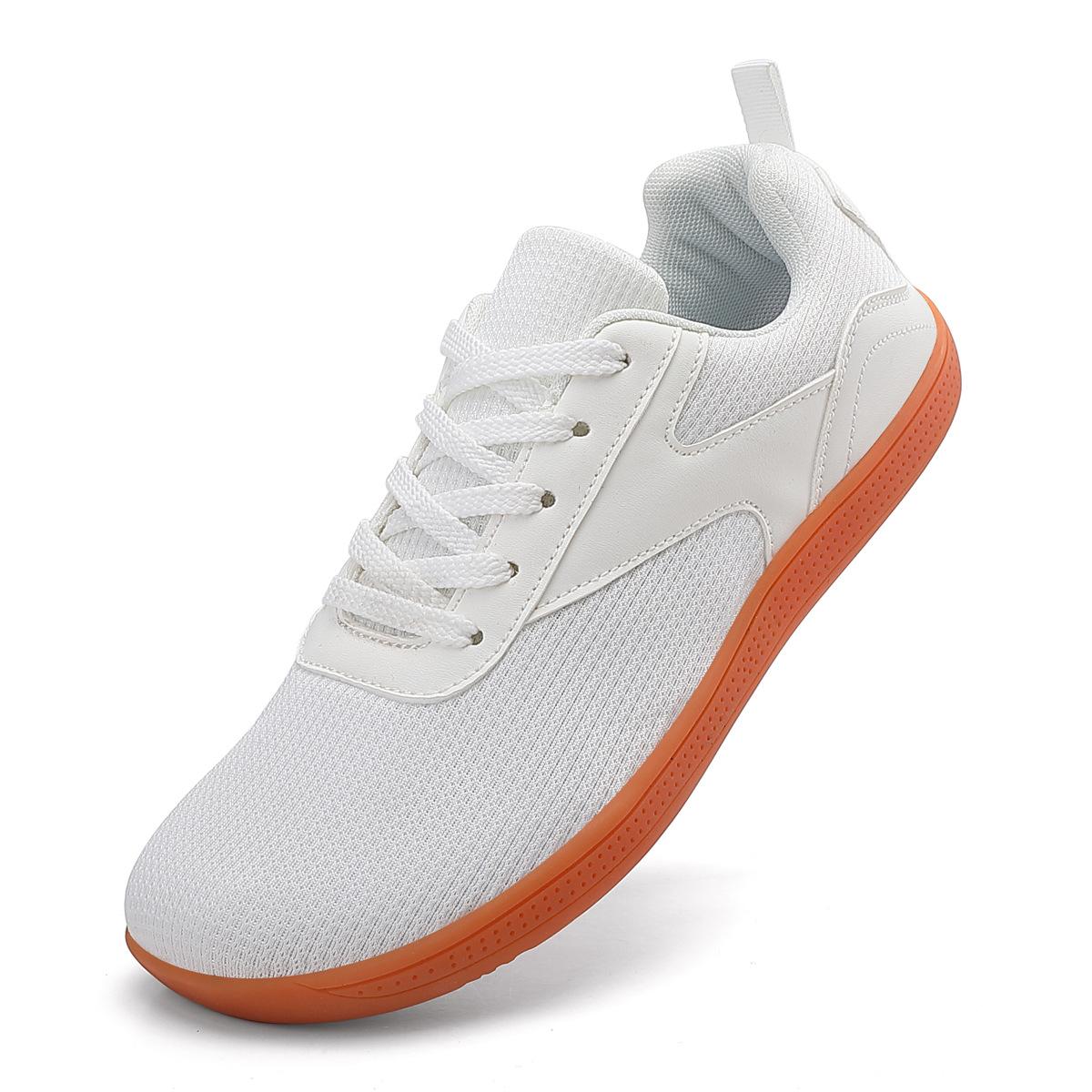 

Фитнес-обувь мужская для тренировок в зале спортивная обувь женская дышащая для приседаний становой тяги нескользящая для беговой дорожки 35 белый