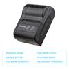 Mini Portable 2 Inch Thermal Printer 58mm Receipt Printer with 57mm Print Paper USB+Wireless BT Connection for Office