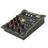 Portable Mixing Consol Quick Response Good Tuning Performance Accurate Calculation 5 Channel Mixer