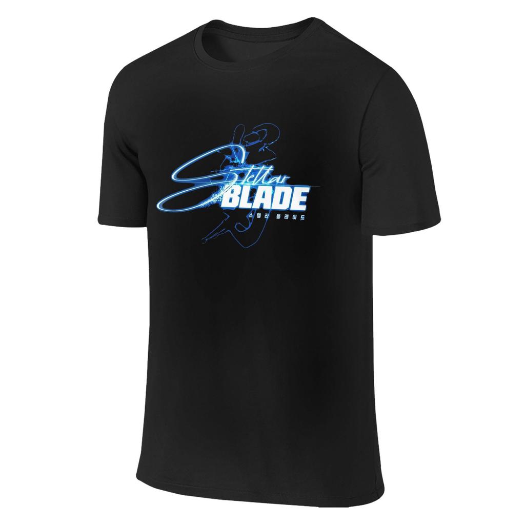 Stellar Blade Eve Artwork Design Character T-Shirts Men Amazing Pure Cotton Tees O Neck Short Sleeve T Shirts Gift Idea Clothes