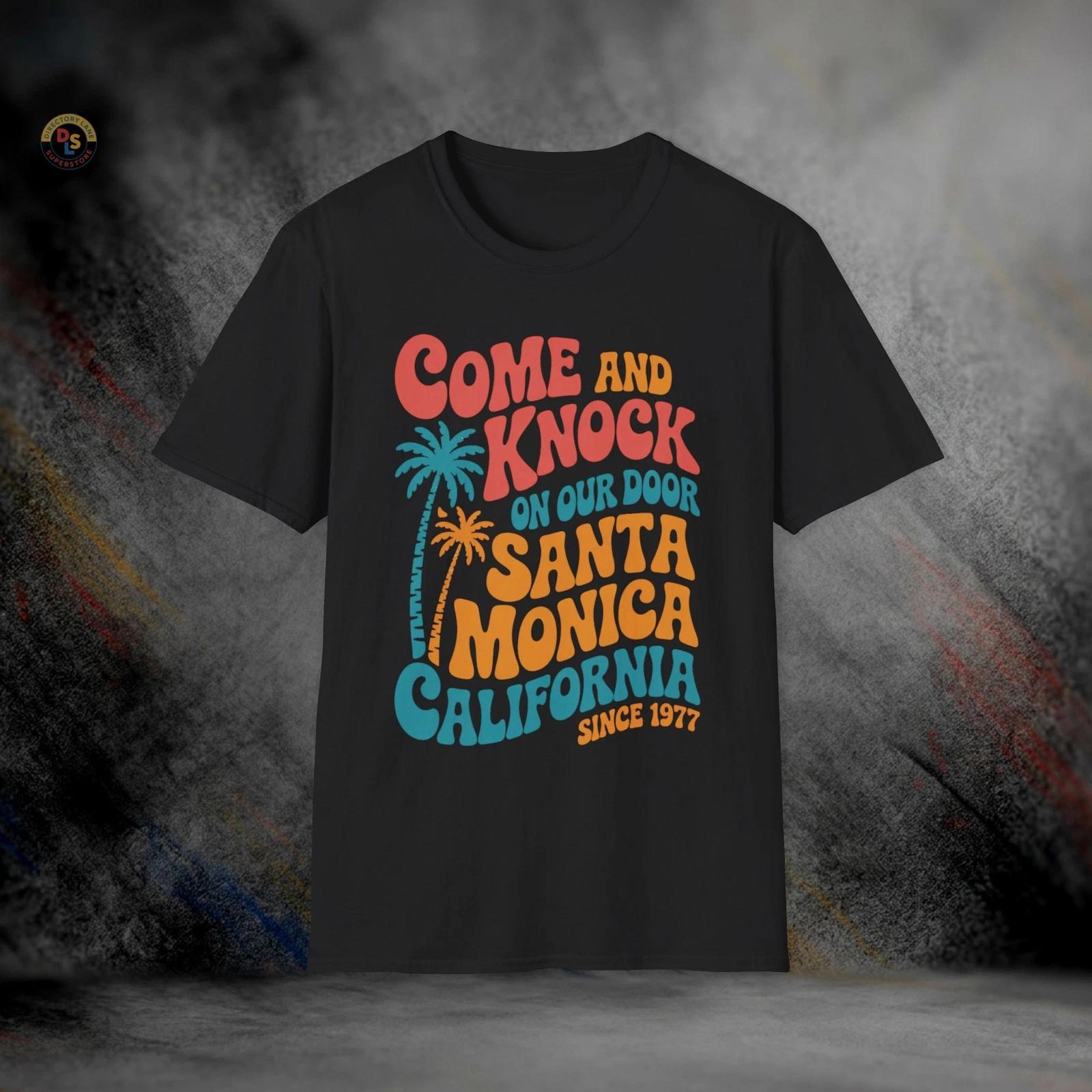 Come and Knock on Our Door Three s Company T-Shirt | Softstyle Tee L
