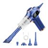 3 In 1 Cordless Handheld Vacuum, 80W Car Vacuum Cleaner with Inflator Blower, USB C Rechargeable, Lightweight Vacuum for Car Home Office Pet Hair