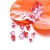 10Pcs Iridescent Zip Lock Bag Transparent Heart Plastic Seal Bags for Jewelry Display Necklace Earrings Bracelet Packaging